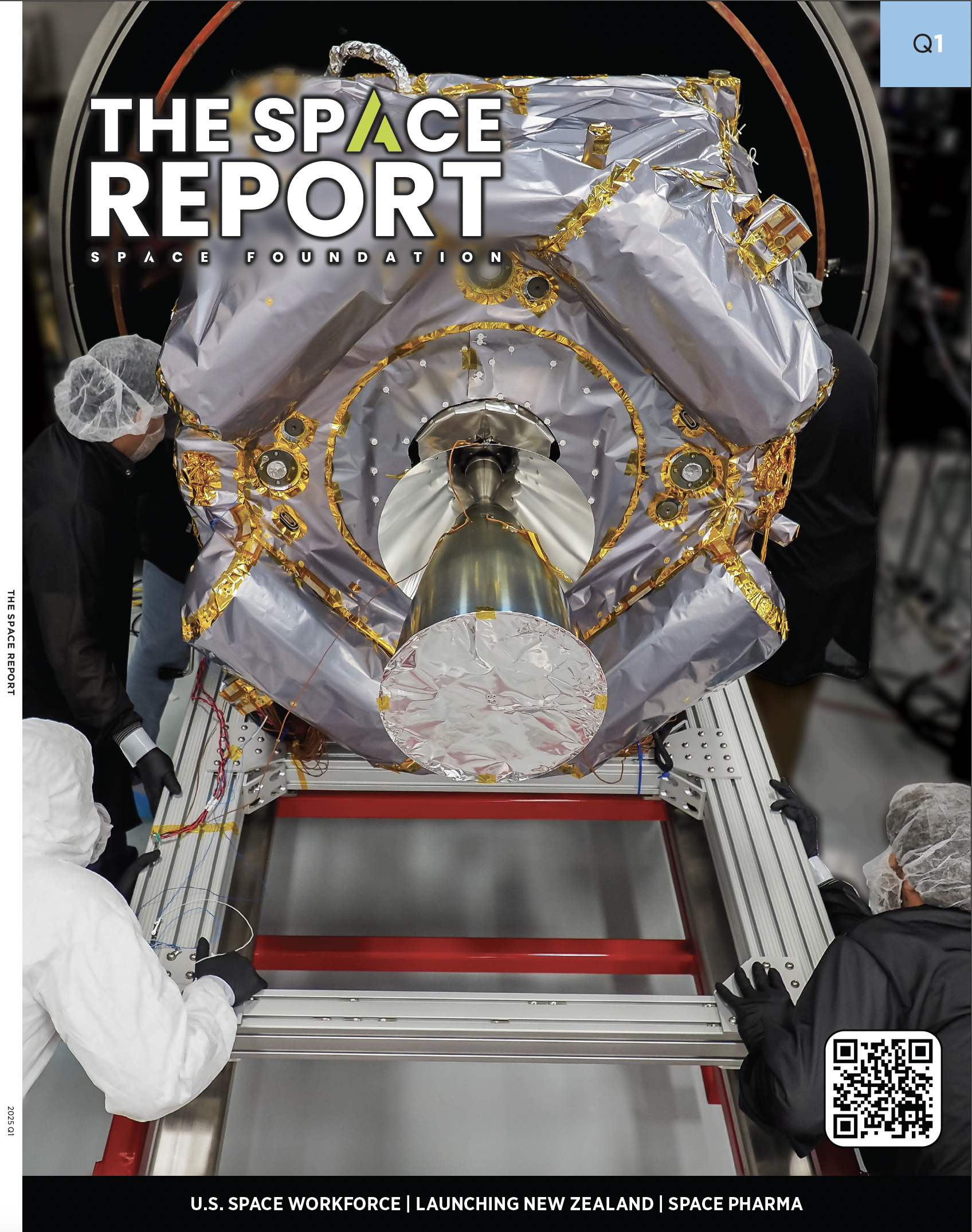 The Space Report - 2025 - Q1 - Cover